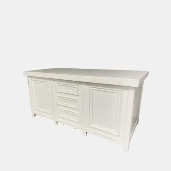 Butcher buffet - white for rent – Kasaro | Rentlyz