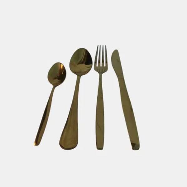 Gold cutlery – Teaspoon for rent – Kasaro | Rentlyz