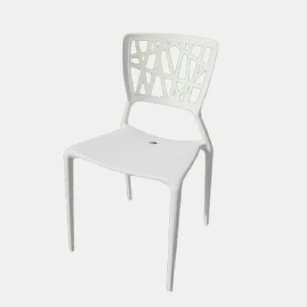 White garden chair for rent – Kasaro | Rentlyz
