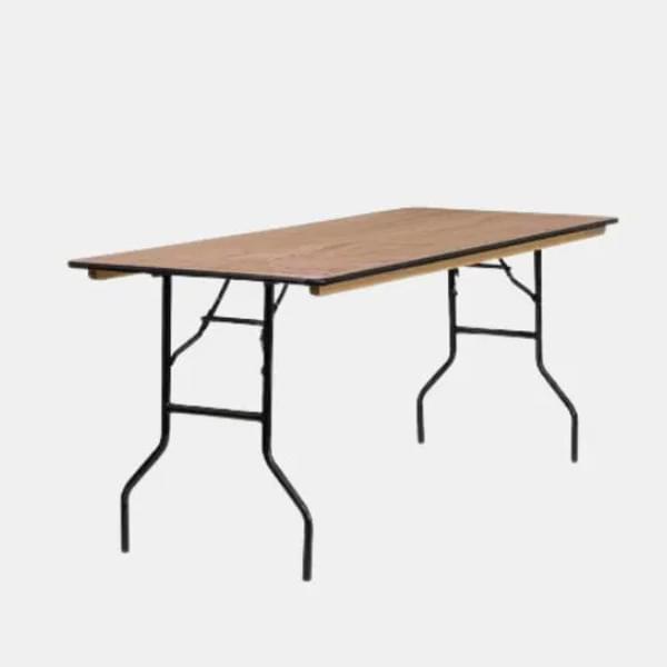 Rectangular table 80x200 for rent – Kasaro | Rentlyz