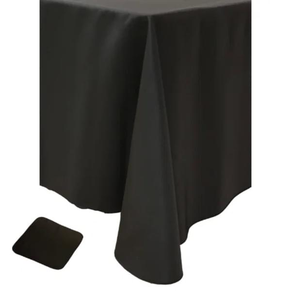 Satin tablecloths – Black for rent – Kasaro | Rentlyz