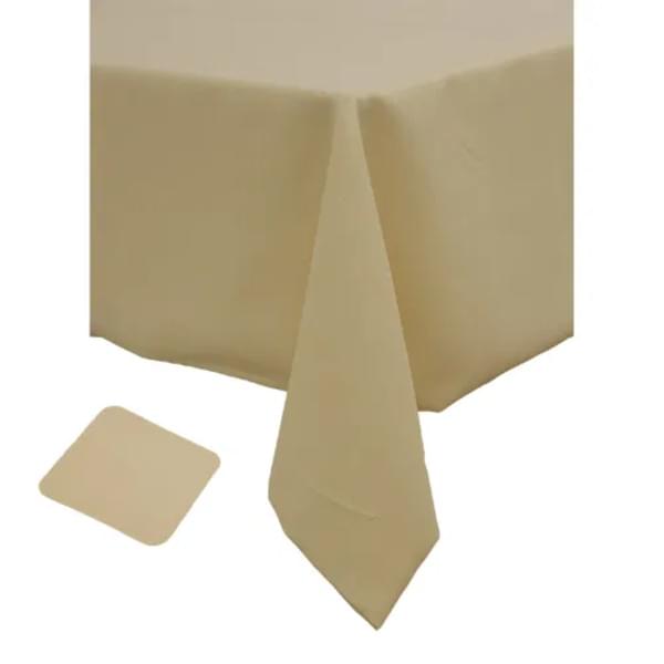 Linen tablecloths – Cream for rent – Kasaro | Rentlyz