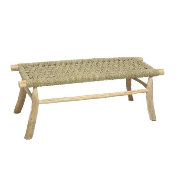 Rope bench for rent – Shanti Eleganti | Rentlyz