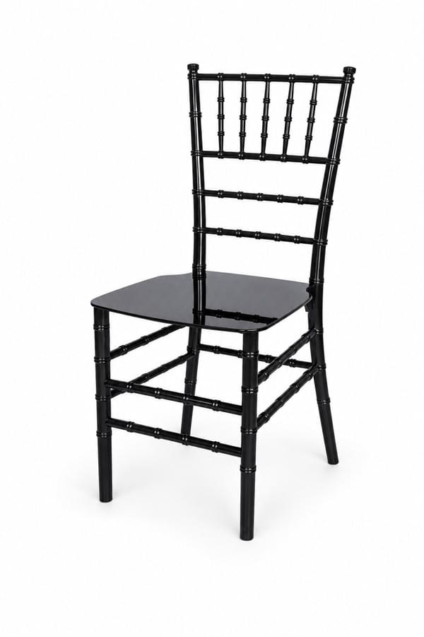 BLACK CHIBERI CHAIR for rent – Galore Events | Rentlyz