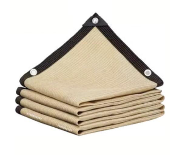 Shade Net for Garden & Patio – 5×5 m (Beige) | 90% Shade for rent – Les Events | Rentlyz