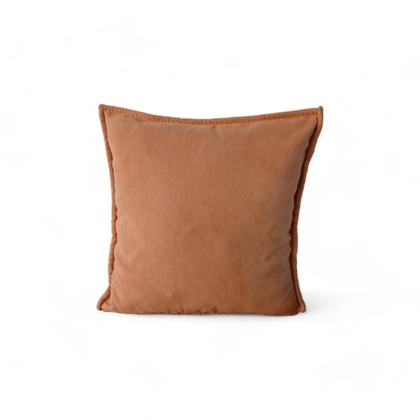 Desert Square Cushion Cover, Salmon Suede for rent – DDNest | Rentlyz