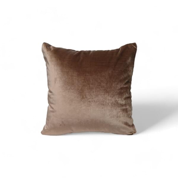 Champagne Square Cushion Cover, Mocha Velvet for rent – DDNest | Rentlyz