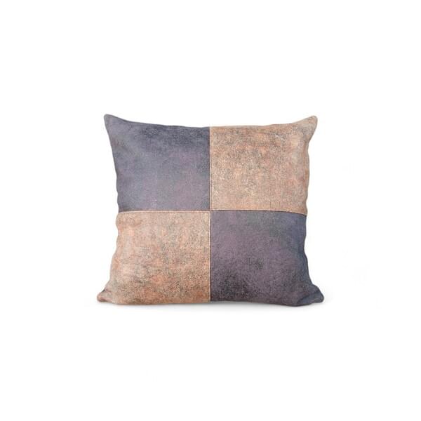 Tsuk Square Cushion Cover, Brown & Black Leather Squares for rent – DDNest | Rentlyz