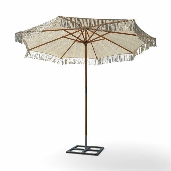 Decorative Patio Umbrella for rent – Karma | Rentlyz