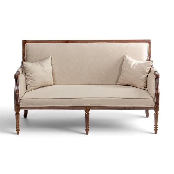 Two-Seater Square Marquise Sofa for rent – Diamond | Rentlyz