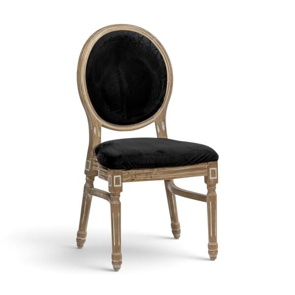Moonstone Chair, Black Upholstery for rent – Diamond | Rentlyz