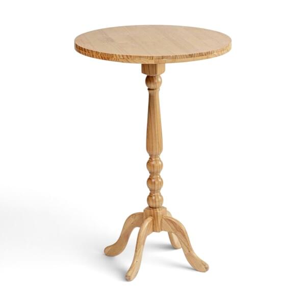 Wood Round Louis Bar Table for rent – Diamond | Rentlyz