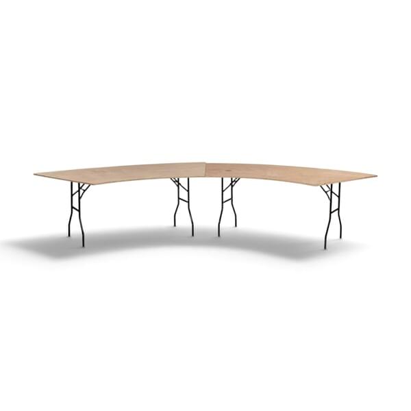 Crescent Table, Diameter 6.50, Width 1.0 for rent – Diamond | Rentlyz