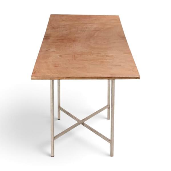 Pallet table 100 x 240 cm for rent – Diamond | Rentlyz