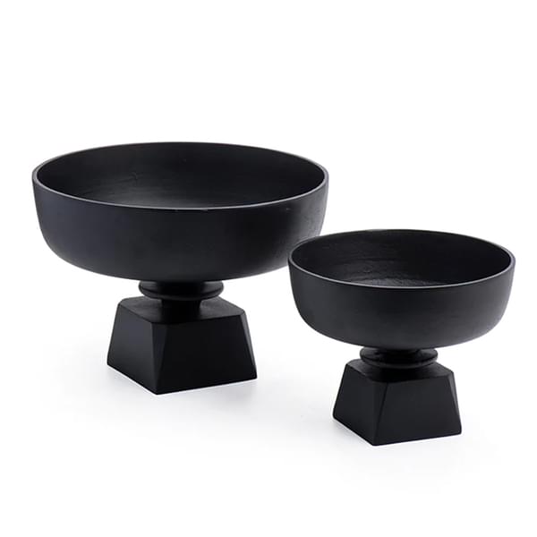 Black bowl on deco pedestal – 19 large for rent – DDNest | Rentlyz